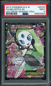 2013 Pokemon Meloetta EX Full Art Legendary Treasures Radiant Coll PSA 9 MINT - Picture 1 of 2