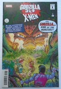 Godzilla vs X-Men #1 Variante Edizione Modern Age Fumetto 2025 NM - Foto 1 di 2