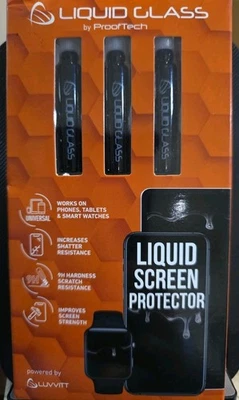 3 Stück Nano Displayschutzfolie - Flüssigglas - Smartphones & Uhren bruchsicher - Bild 1 von 2