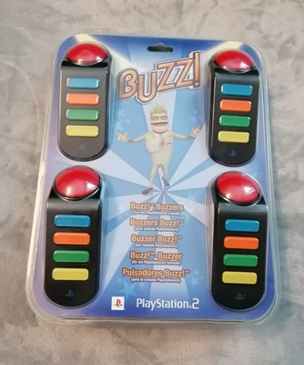 Sony Playstation 2 PS2 Buzz! Controller / Neu und nie geöffnet - Bild 1 von 2