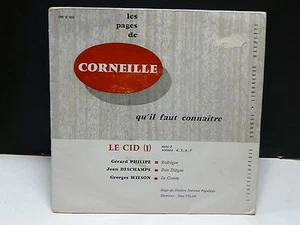 GERARD PHILIPPE / JEAN DESCHAMPS Les pages de Corneille qu il faut connaitre - Picture 1 of 1