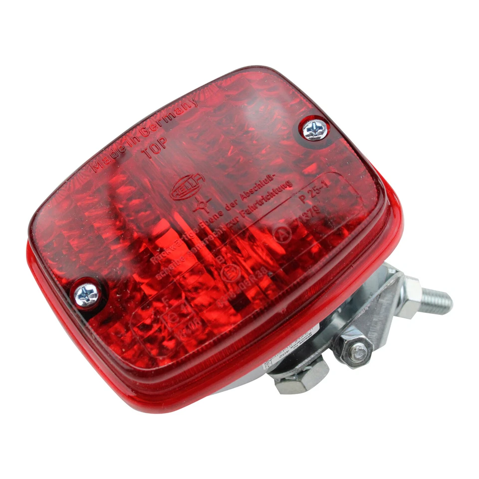 Faro antiniebla halógeno trasero rojo Hella 003030151 para Porsche 914 1970-1976 Foto 1 de 3