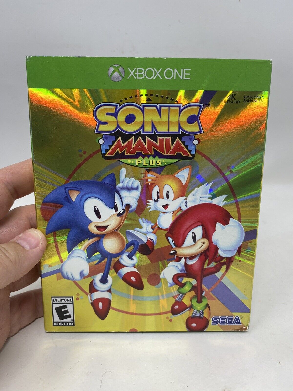 Sonic Mania Plus - Xbox One Launch Edition w/ Art Book + Cover CIB