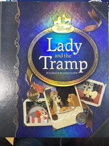 Walt Disney Lady And The Tramp Diamond Edition Dvd Book With COA - Picture 1 of 6