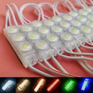 12V 2835 LED Module Light Strip Mini Small 3LEDs Cover Waterproof Letter Sign - Picture 1 of 15
