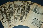Grace Kelly Wedding 1956 Vintage Jpn Picture Clippings 5-Sheets(8Pgs) Dg/T