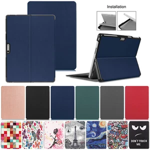 For Microsoft Surface Pro 4/5/6/7/8/9/10/X Go 2/3/4 Leather Folio Case Cover - Picture 1 of 26