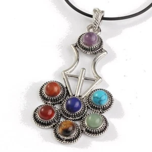 Colgante vintage de chakra curativo fuego de la vida solamente - Imagen 1 de 1