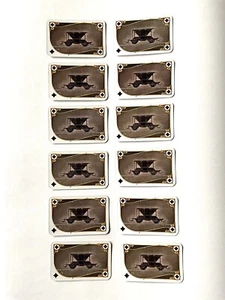 Ticket to Ride USA Train Replacement Pieces Cards - Black - Picture 1 of 1