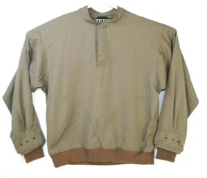 Chaqueta de golf Zero Restriction XL para hombre 1/4 cremallera talla mediana M marrón - Imagen 1 de 5