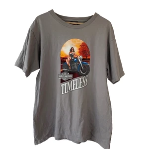 Harley Davidson graues T-Shirt Timeless Woman Atlanta Georgia USA Größe XL - Bild 1 von 8