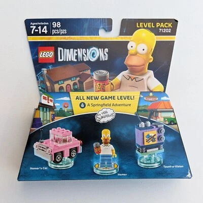 LEGO Dimensions Level Pack The Simpsons Homer 71202 Brand New - Image 1 of 4