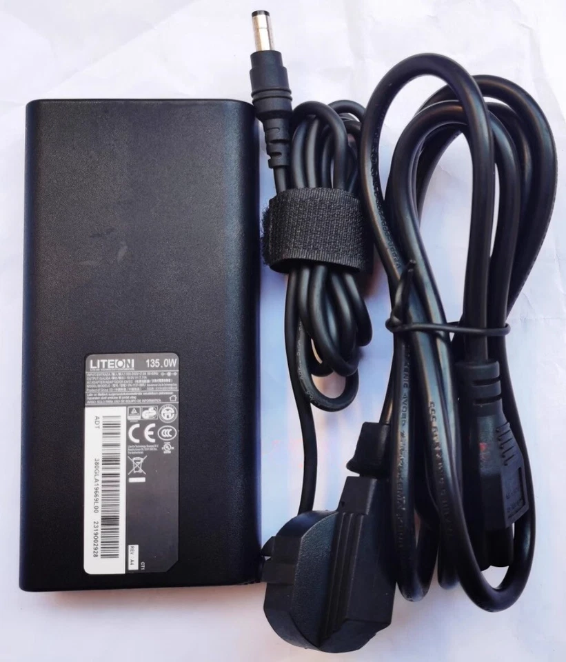 Original Liteon 19V 7.11A 135W Charger PA-1131-08RJ 5.5*2.5mm Power Adapter - Image 1 of 4