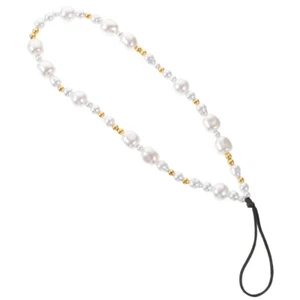 Handy Kette Perlenbesetztes Handy-Schlüsselband Handgelenk Lanyard Für Telefon - Zdjęcie 1 z 12
