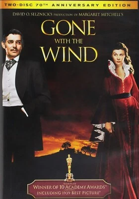 Gone With the Wind DVD 70th Anniversary Edition 2-Disc **NEW/SEALED** FREE SHIP - Image 1 of 2