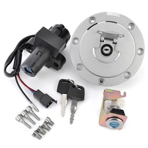 For Honda Ignition Switch Fuel Gas Cap Seat Lock Key Set CBR1100XX 96 1997 1998 - Foto 1 di 9