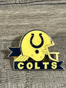 Spilla bavero logo casco NFL Indianapolis Colts da collezione - Foto 1 di 4
