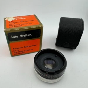 Auto Vivitar Teleconverter 2X-18 for Zeiss Icarex 35 SLR Mount - Imagen 1 de 6