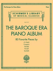 The Baroque Era Piano Album Sheet Music Schirmer Piano Book 050600419 - Picture 1 of 1