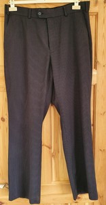 Tesco Black Trousers for Men for sale 