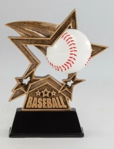 6,25" Baseball Trophäe personalisiert kostenlos - Bild 1 von 2