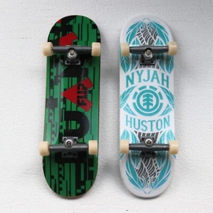 Tech Deck Nyjah Huston ELEMENT & Luan Oliveira FLIP Skateboard Fingerboard - Bild 1 von 3