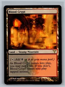 Magic The Gathering Dissension Blood Crypt #171/180 MTG TCG CCG - Picture 1 of 2