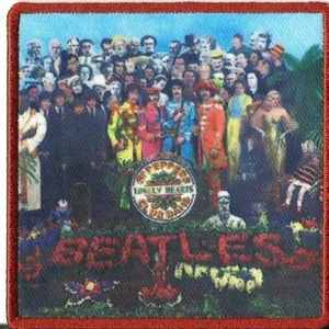 BEATLES sgt peppers 2019 PRINTED EMBROIDERED IRON/SEW ON PATCH official merch - Picture 1 of 3