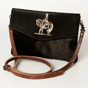 AD ADBGS178Y American Darling Hair On Echtleder Damen Tasche Western Handtasche - Bild 1 von 6