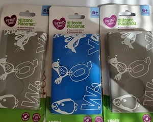 3 Parents Choice Silicone Placemats For Tables, Dishwasher Safe - Baby Showers - Picture 1 of 6