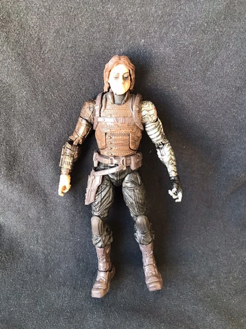 Marvel Legends 6” Winter Soldier Action Figure Mandroid Wave Loose No Baf Cover