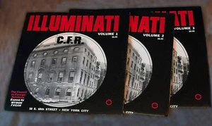MYRON FAGAN, ILLUMINATI C.F.R. LP RECORDS, FULL SET OF 3 - Picture 1 of 5