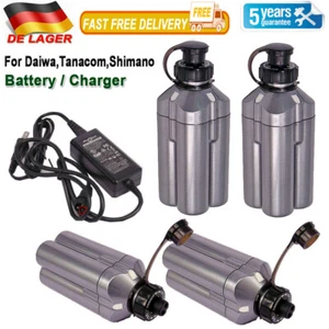 Batería Eléctrica Para Daiwa Tanacom 500 750 1000 BM2300 BM2900 Cargador - Imagen 1 de 28