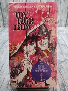 My Fair Lady (VHS, CBS/FOX) Audrey Hepburn, Rex Harrison - Brand New / Sealed  - Picture 1 of 9