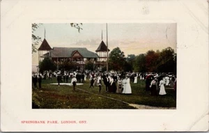 Springbank Park London Ontario ON Private Postcard H58 *as is - Picture 1 of 2