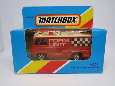 Matchbox Command Vehicle Airport Foam Monitor 1984 Window Box Superfast 8 dot - Image 1 of 4