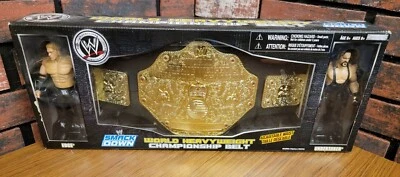 Edge Undertaker Jakks Pacific WWE Smackdown World Tag Team Championship Belt - Image 1 of 4
