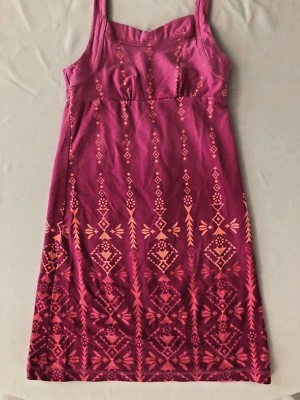 Pink Print MOSSIMO SUPPLY CO  Sz M 7/8 Sundress CS - Image 1 of 3
