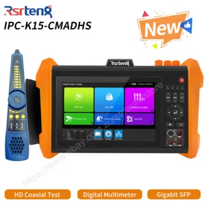 Rsrteng 7in Screen 8MP 32MP POE AHD/CVI/TVI /CVBS IPC-K15-CADH IP Camera Tester - Picture 1 of 13