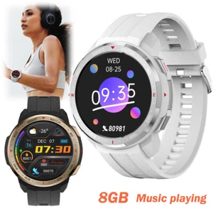 Men Women Smart Watch Phone Music Player Watch Health Fitness Tracker Pedometer - Picture 1 of 15