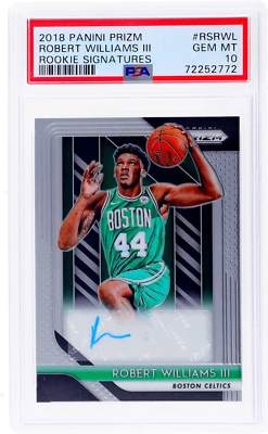 2018 Panini Prizm Robert Williams Rookie Auto #27 PSA 10 Rookie RC - Image 1 of 2