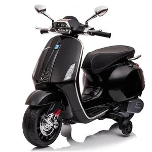 Scooter eléctrico infantil Vespa Sprint 6V negro - Imagen 1 de 8