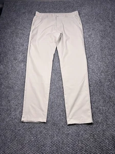 Jack Archer Pants Mens 33x32 Stone Performance Chino Stretch Lightweight Tech - Picture 1 of 9