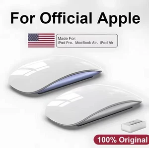 Magic Mouse Style Bluetooth 5.0🖱️Multi-Touch Rechargeable pour Mac iPad PC-NOIR - Photo 1/5