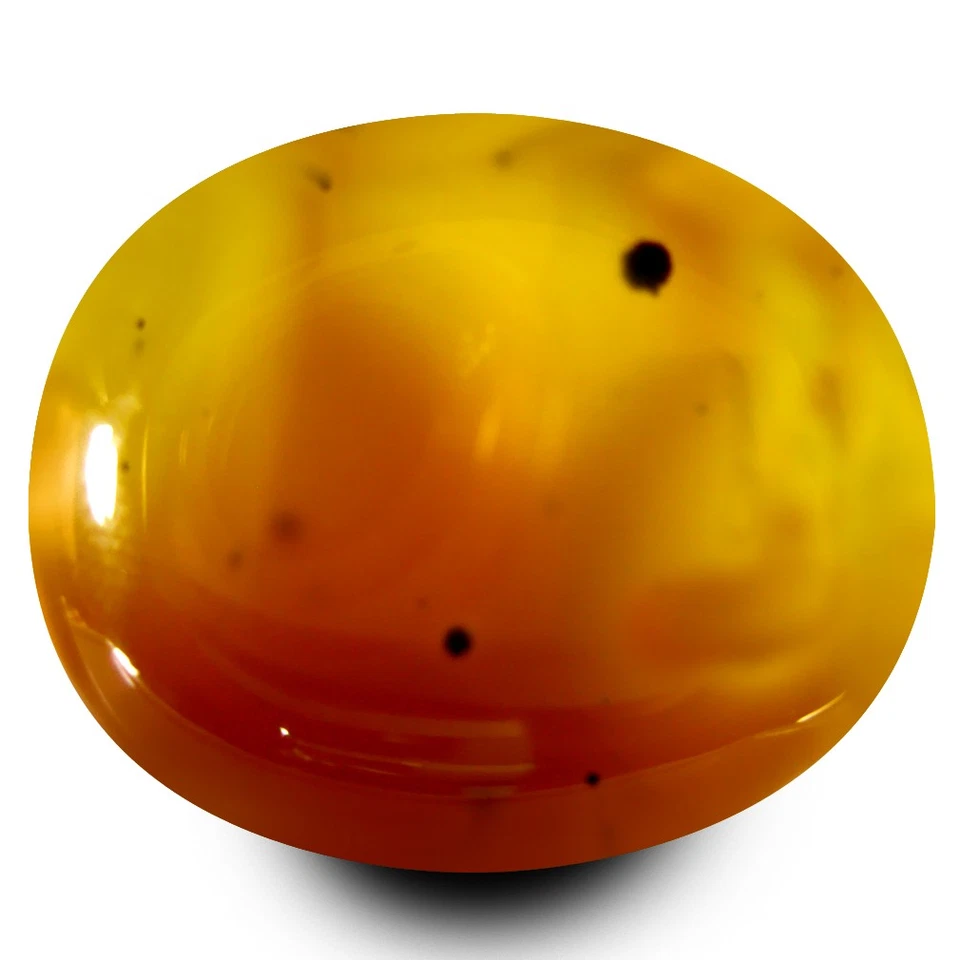 49.95 ct Oval Cabochon Shape Pleasant Scenic Patterns Banded Agate Crystals - Image 1 of 1