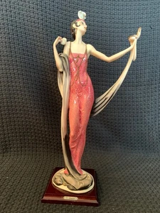 1987 Giuseppe Armani Statue “Lady with Powder Puff" Signed, Limited Edition 18” - Picture 1 of 22