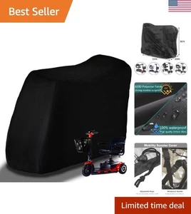 Copertura portaoggetti universale per scooter mobilità - XL, impermeabile e antipolvere 55" x 26" - Foto 1 di 10