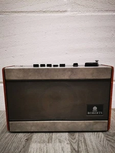 Radio Roberts AM-FM Vintage 3 bandas - Madera y Negro - Solo unidad (R701) *Ver... - Imagen 1 de 8