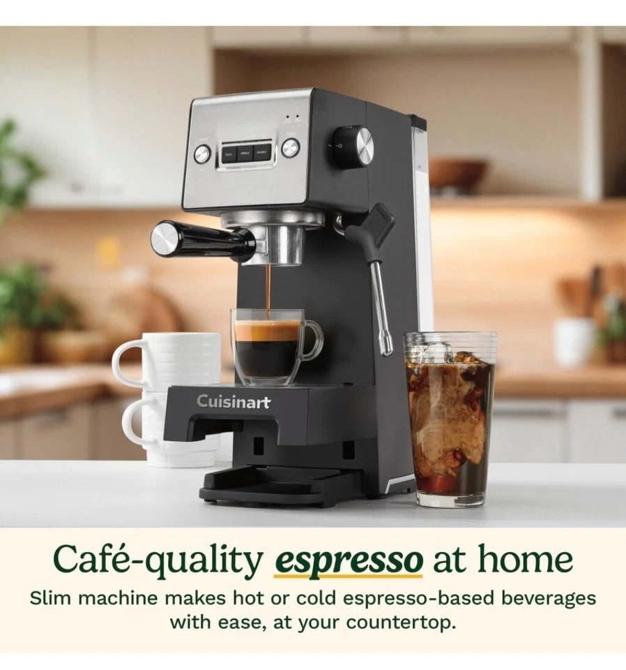Máquina de espresso delgada Cuisinart Espresso Bar Collection Foto 1 de 4