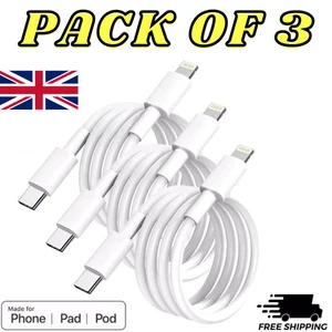 Fast Charger USB C Charging Cable for Iphone 14 ProMax 13 12 11 Pro Max XR Ipad - Picture 1 of 10